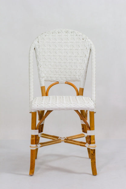 Leather bistro chair – Bistro Chair, natural natural materials in boho style