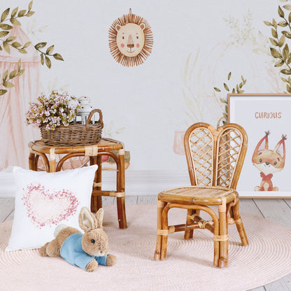 Handmade rattan children's chair – the Hearth Children, boho furniture made in Bali