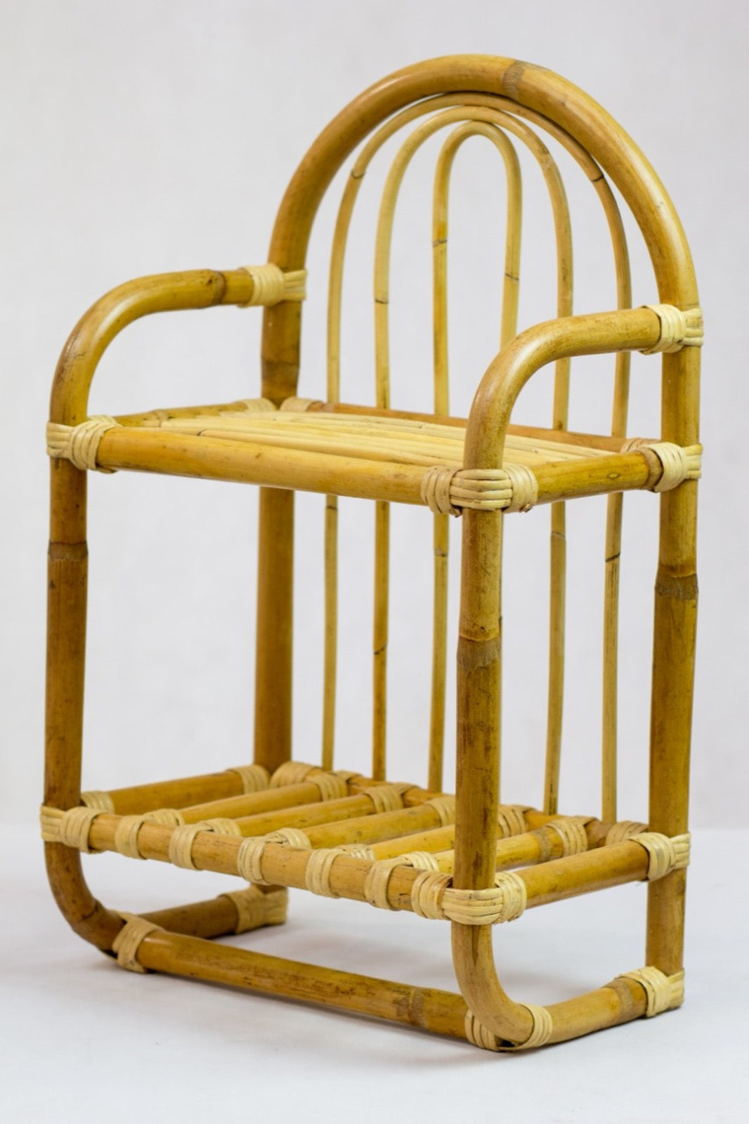 Kata shelf, boho furniture handmade by Balinese artisans