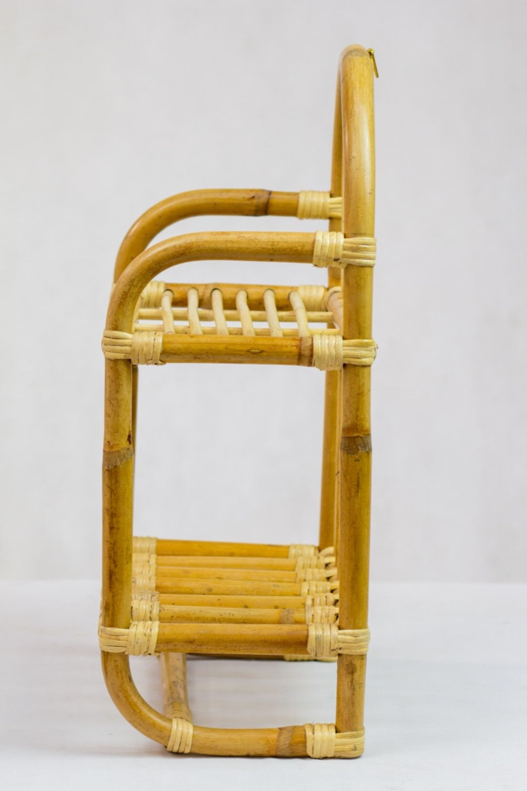 Handcrafted rattan shelf – Kata, boho furniture from BaliSouk