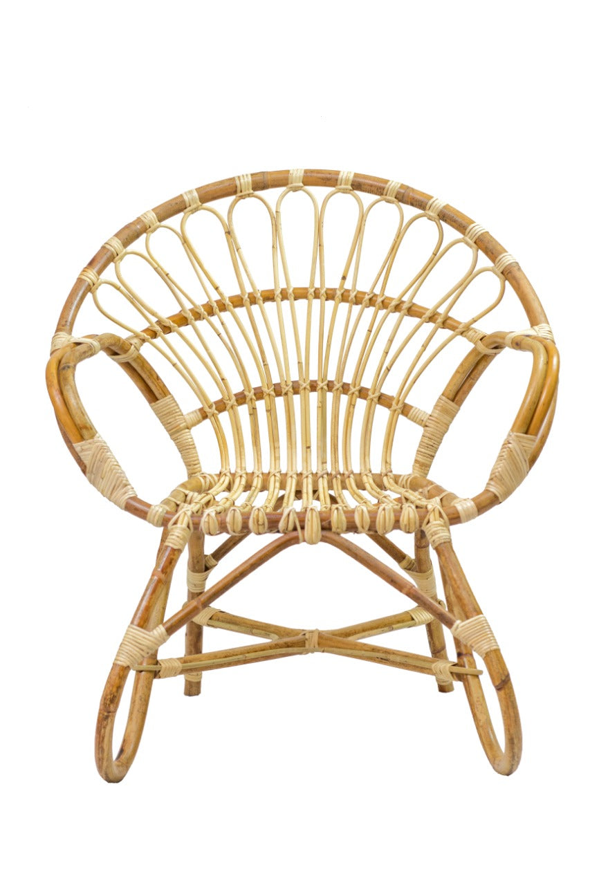 Rattan chair Cool – boho furniture, handwoven and handmade in Bali
