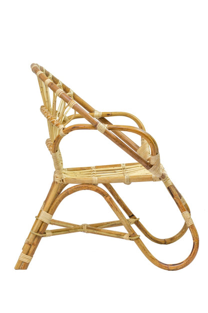 Rattan chair – Cool, natural natural materials in boho style