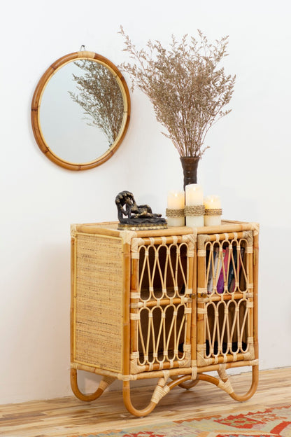 The Paul Doors cabinet – natural materials, boho furniture handmade in Bali