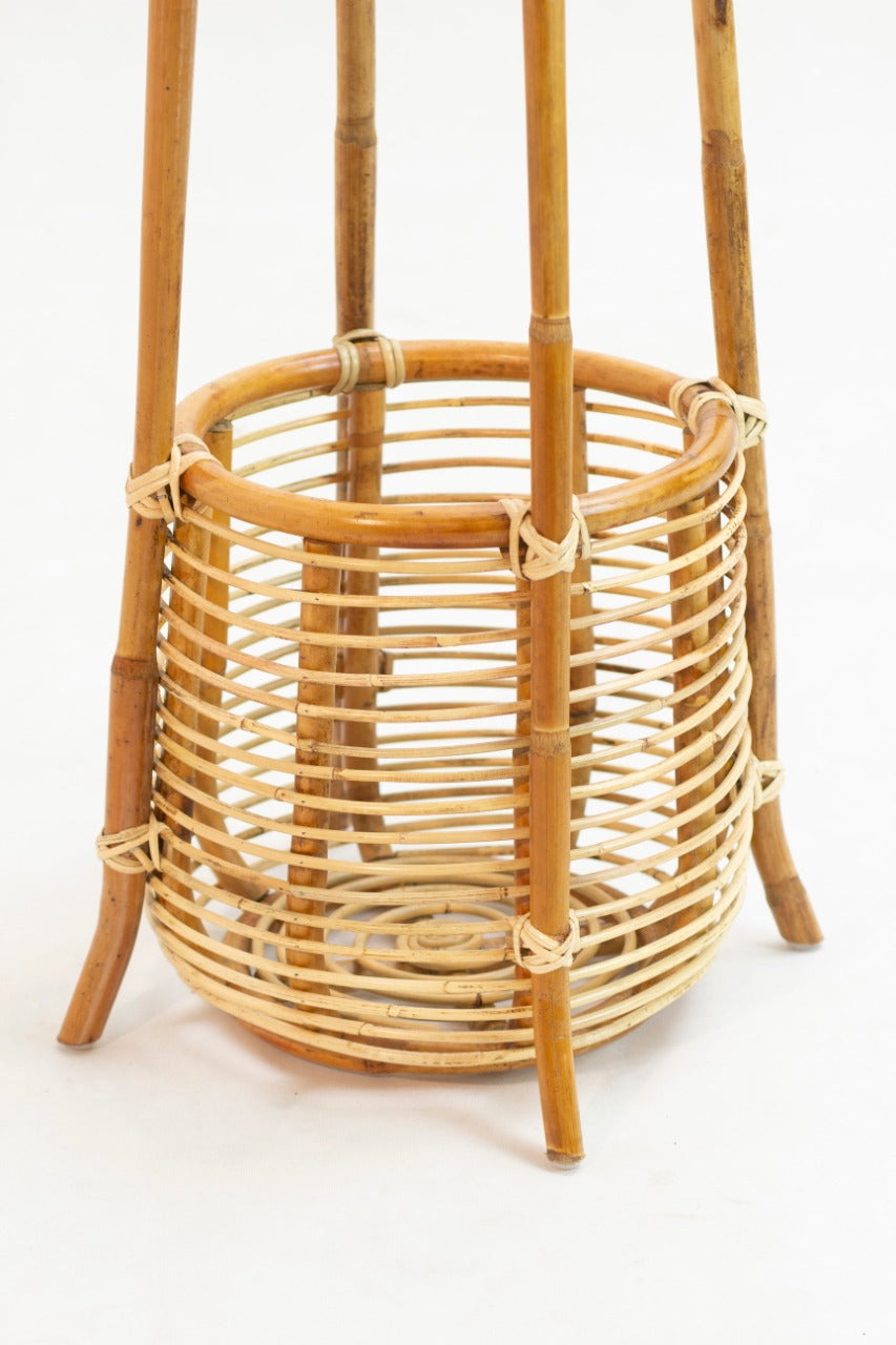 Flores Hat decorative stand, boho decor handmade by Balinese artisans