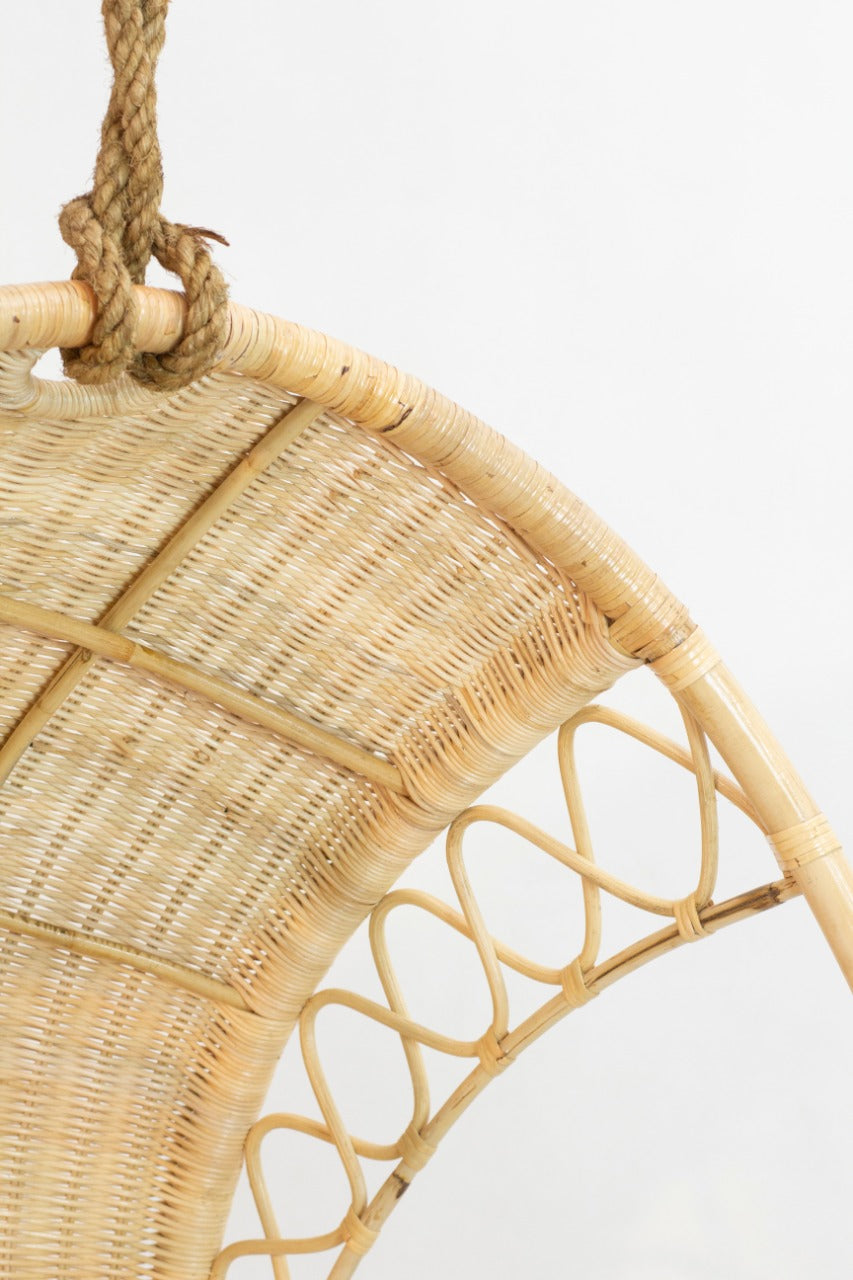 Rattan chair – Valbor, natural natural materials in boho style