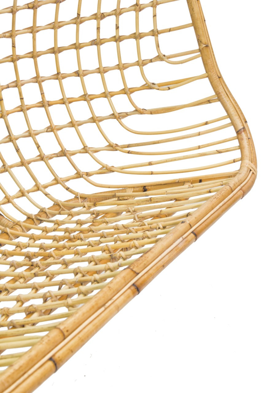 Handcrafted rattan hanging chair – Alex, boho furniture from BaliSouk