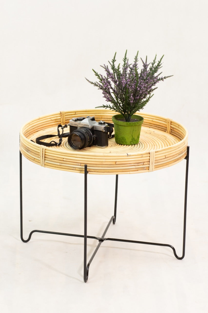 Rattan table Caruso Nest Table Knock Down – handmade in Bali, boho style
