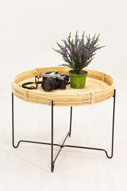 Rattan table Caruso Nest Table Knock Down – handmade in Bali, boho style
