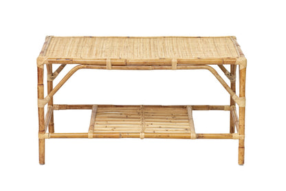 Rattan living set – California, natural natural materials in boho style
