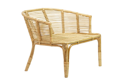 Handcrafted rattan lounge chair – Camilla, boho furniture from BaliSouk