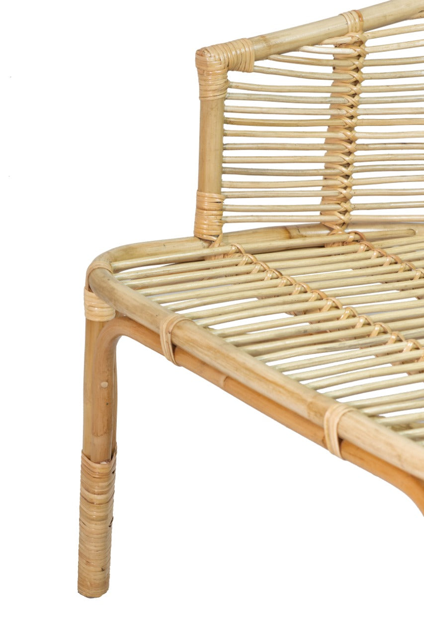 Camilla lounge chair, boho furniture handmade by Balinese artisans