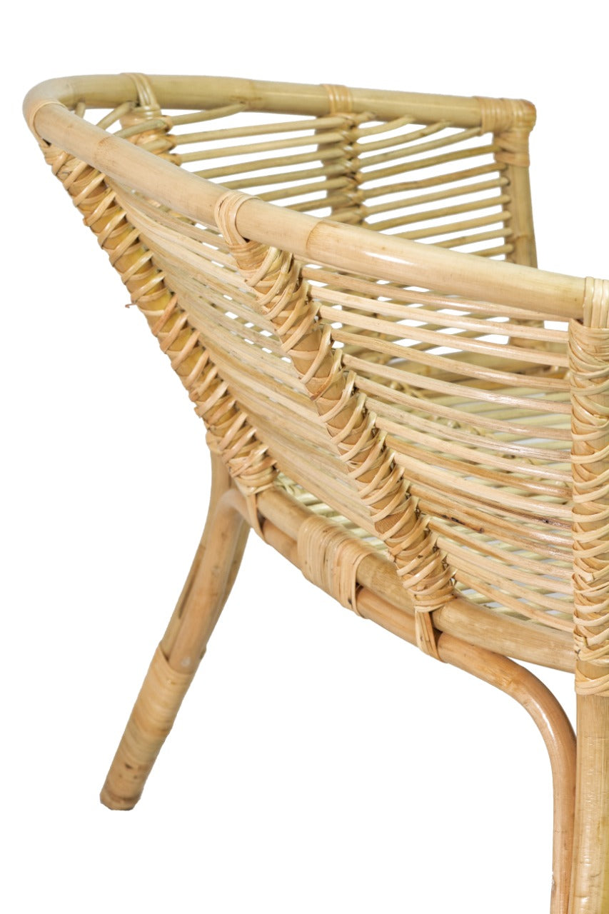 Camilla – natural materials lounge chair, boho furniture from Bali