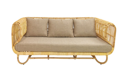 Rattan sofa Minneapolis – boho furniture, handwoven and handmade in Bali
