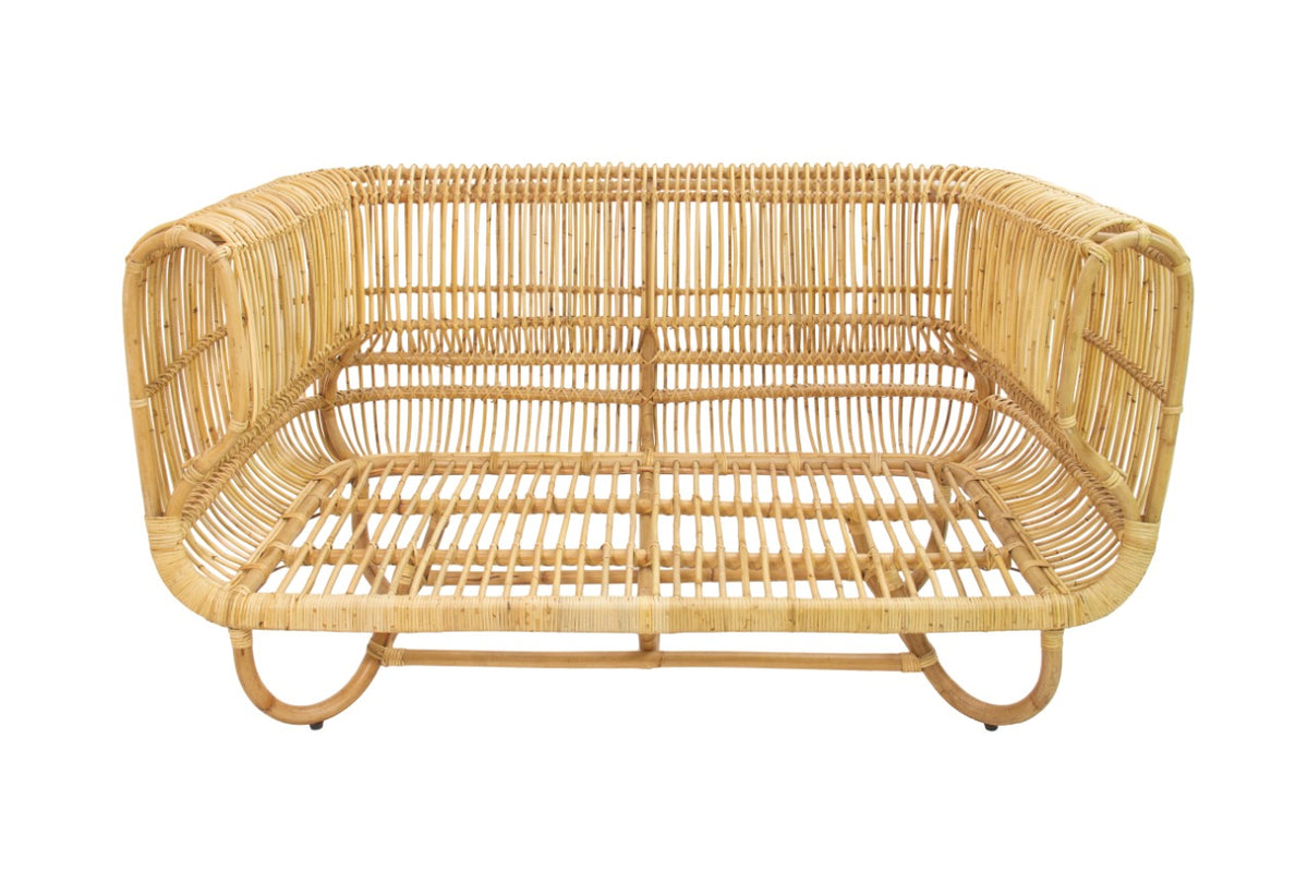 Handcrafted rattan sofa – Minneapolis, boho furniture from BaliSouk