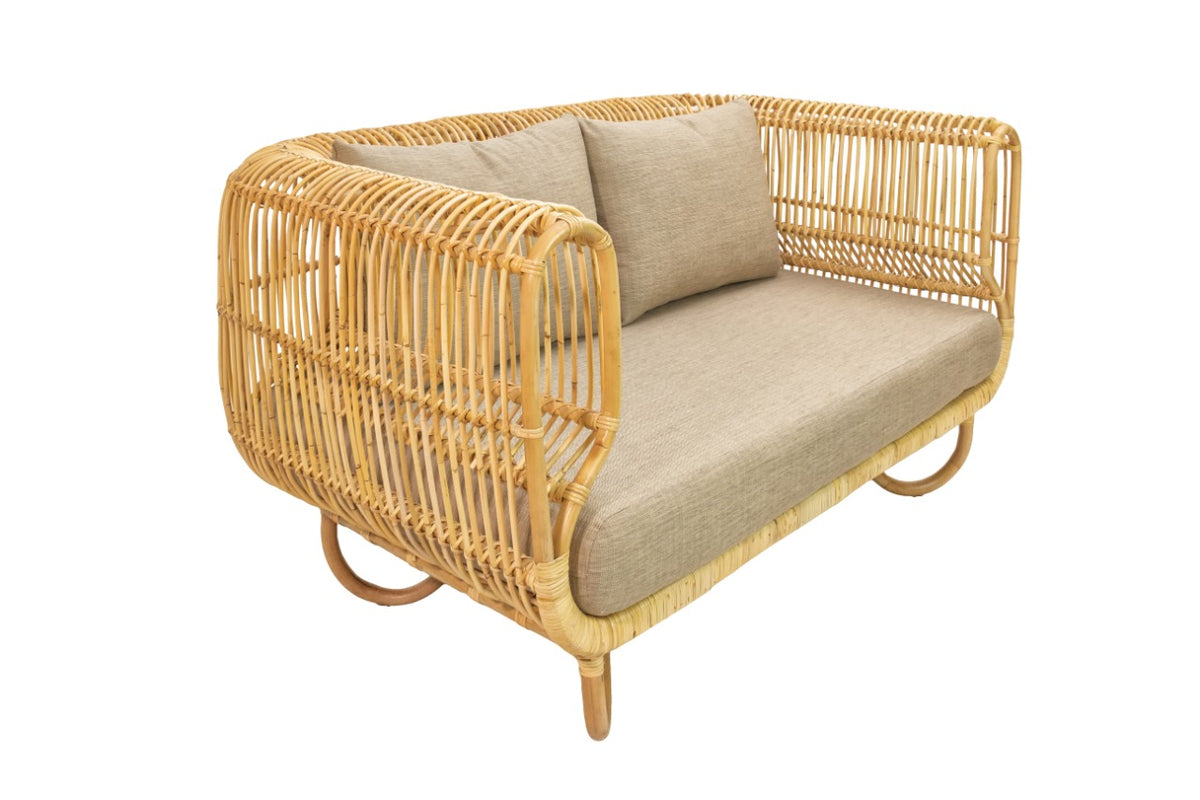 Minneapolis – natural materials sofa, boho furniture from Bali