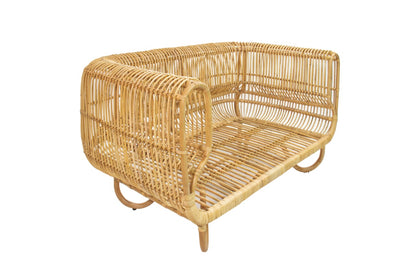 Rattan sofa Minneapolis – boho furniture, handwoven and handmade in Bali