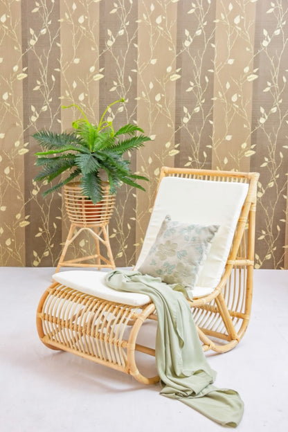 Rattan sun lounger Carl Oskar – handmade in Bali, boho style