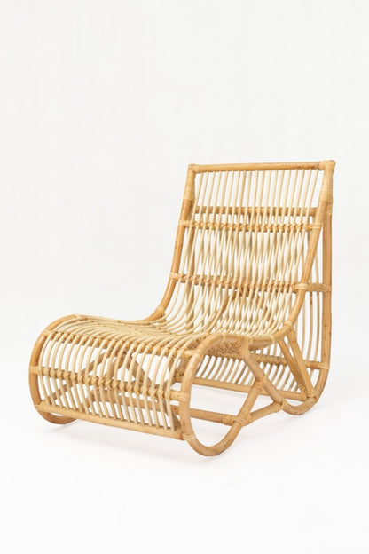 Handcrafted rattan sun lounger – Carl Oskar, boho furniture from BaliSouk