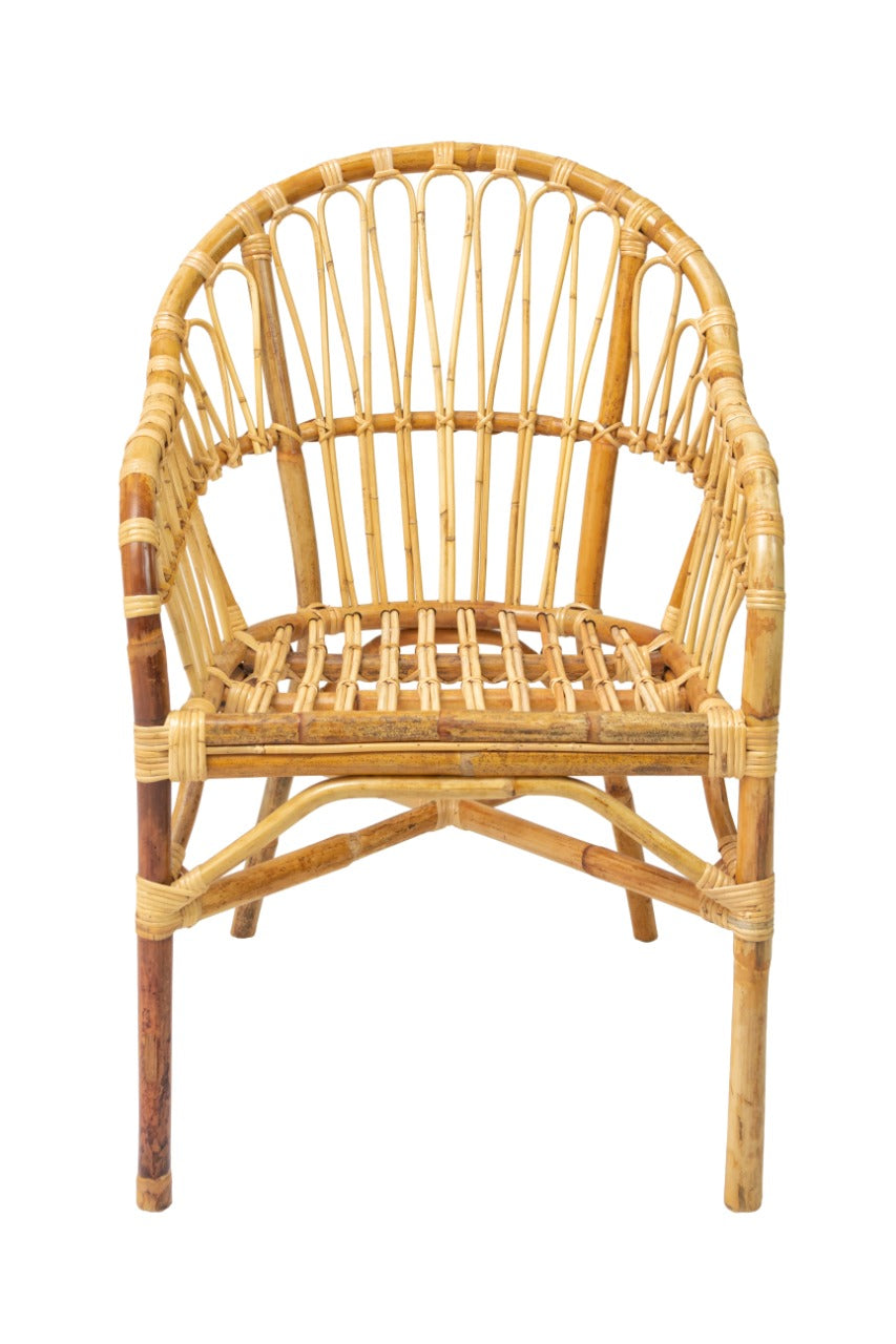 California – natural materials dining chair, boho furniture from Bali