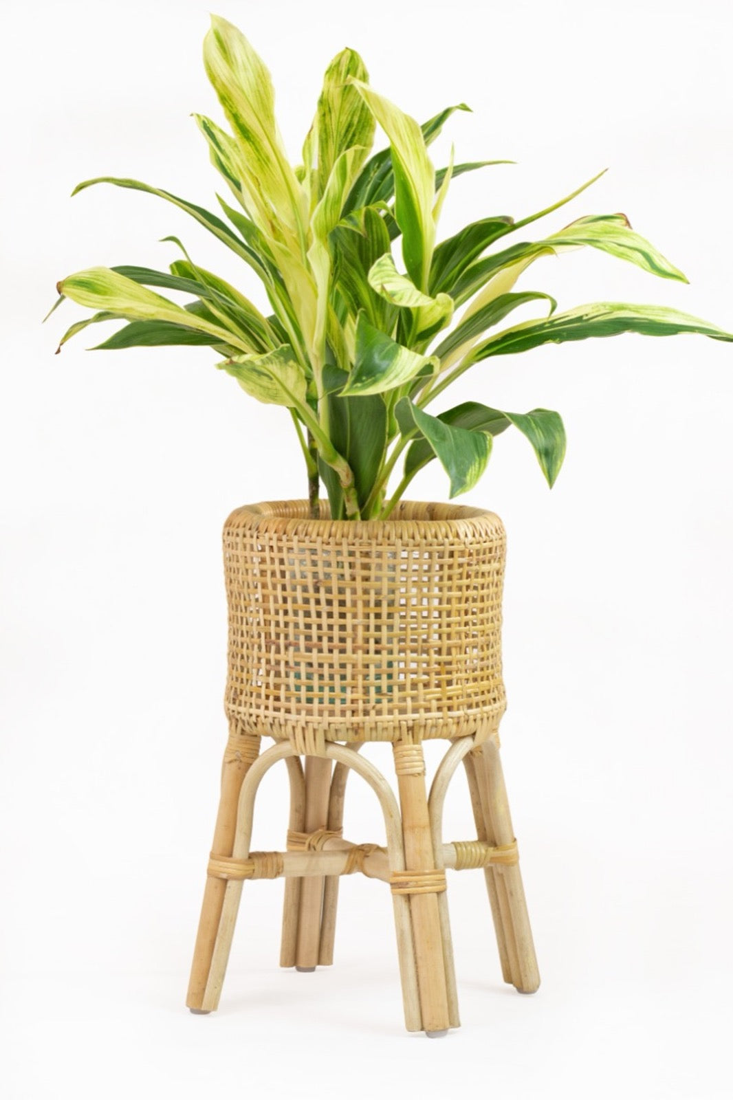 Rattan plant stand – Doro Flower, natural natural materials in boho style
