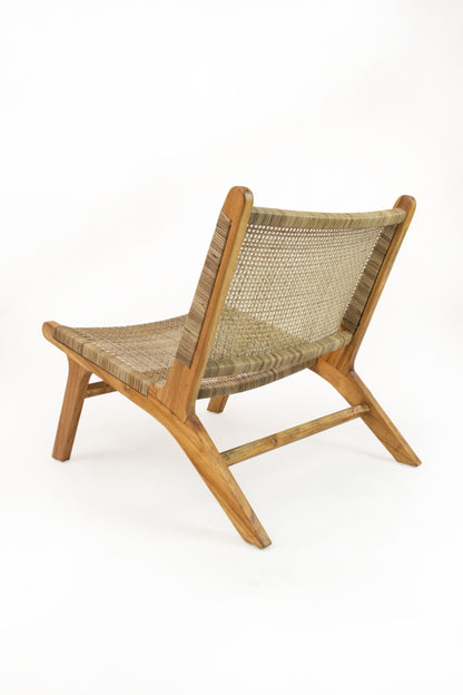 Rattan chair – Catania, natural natural materials in boho style