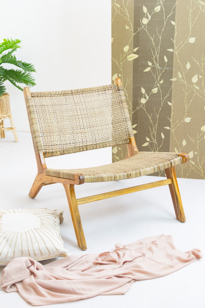 Rattan chair Catania – handmade in Bali, boho style