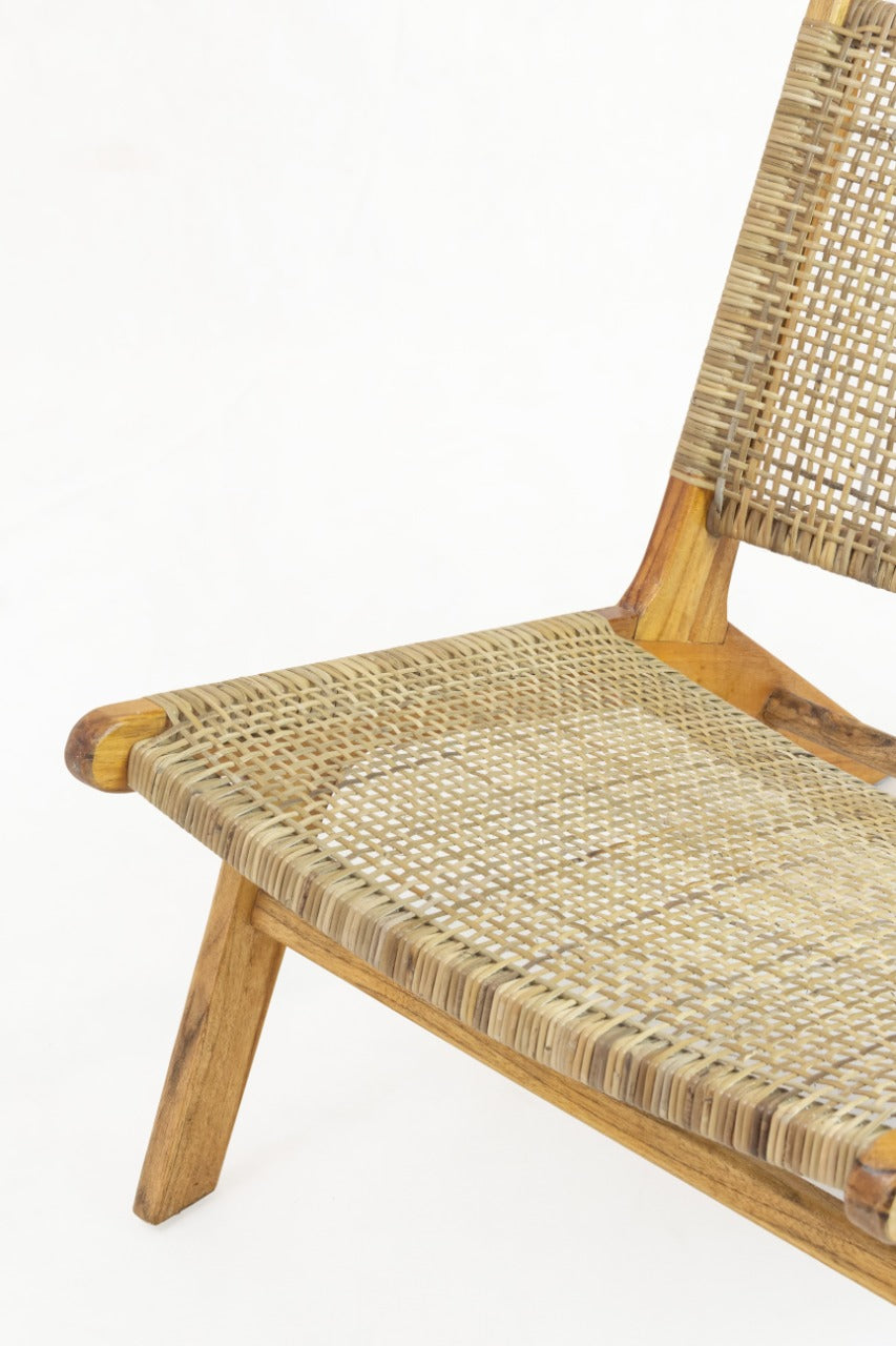 Handcrafted rattan chair – Catania, boho furniture from BaliSouk