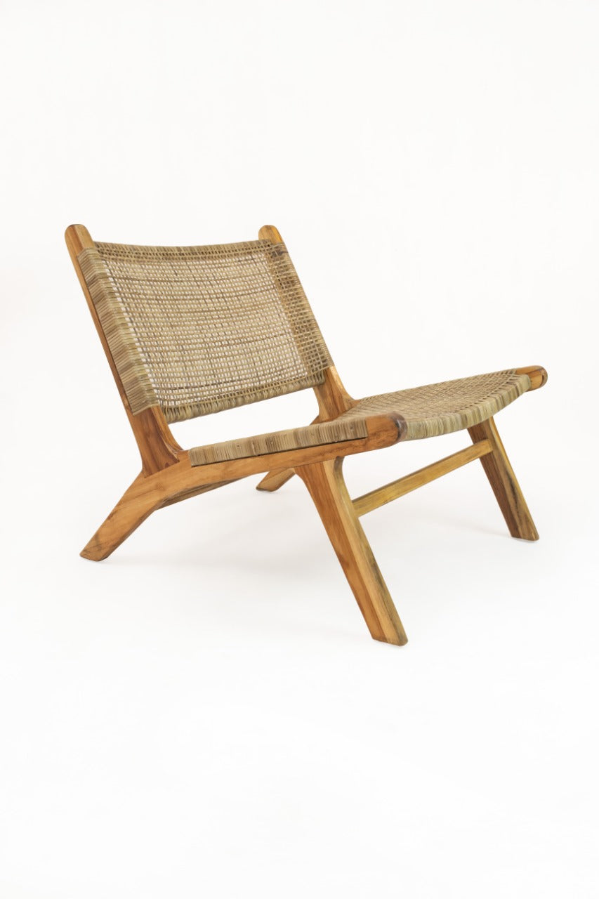 Catania chair in natural materials – boho furniture by BaliSouk