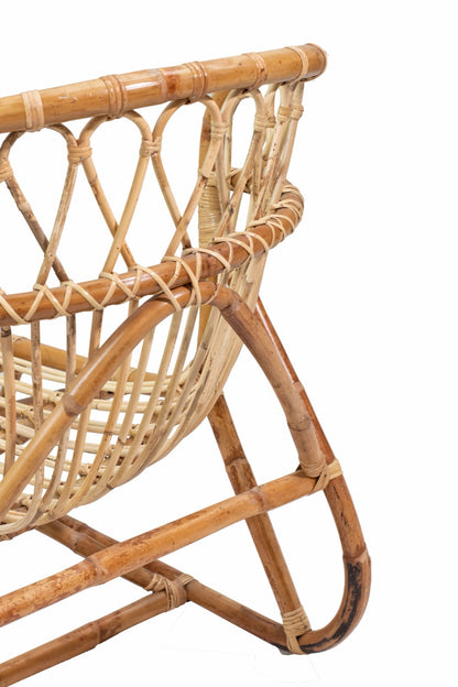 Charlotta – natural materials sun lounger, boho furniture from Bali