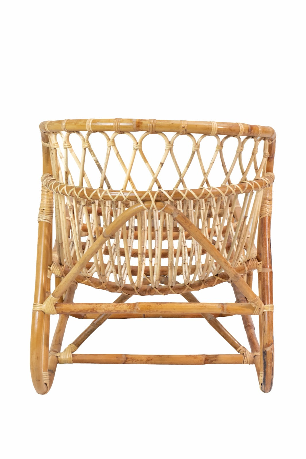 Charlotta sun lounger in natural materials – boho furniture by BaliSouk