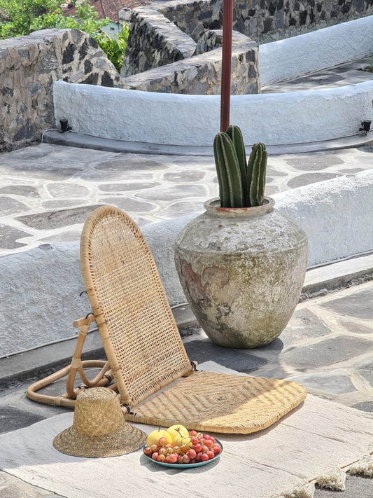 Rattan folding chair Carlos without cushion – furniture from Bali