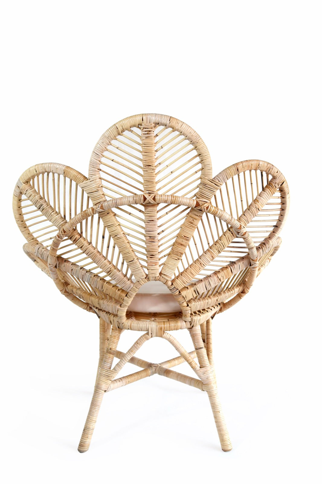 Flower chair, boho furniture handmade by Balinese artisans