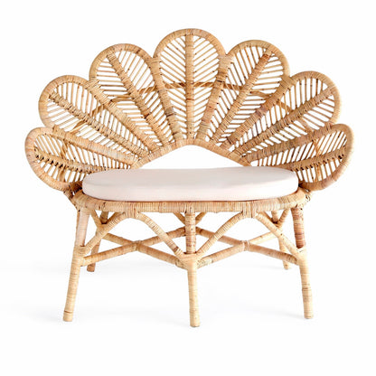 Flower lounge chair by BaliSouk – boho furniture made in Bali