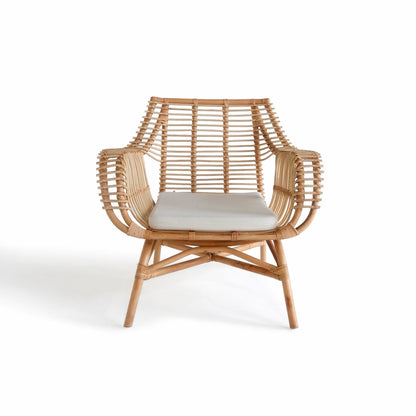 Karina Arm – natural materials armchair, boho furniture from Bali