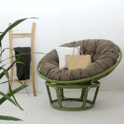 Rattan papasan chair Papasan Chair – boho furniture, handwoven and handmade in Bali
