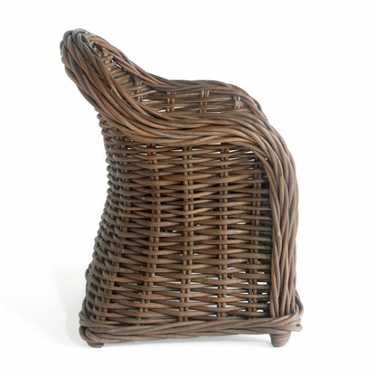Handcrafted rattan armchair – Glyfada Arm, boho furniture from BaliSouk