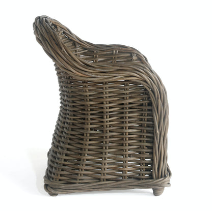 Handcrafted rattan armchair – Glyfada Arm, boho furniture from BaliSouk