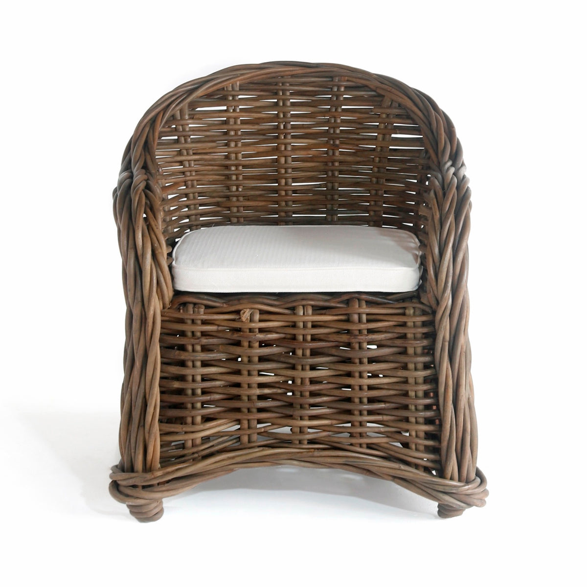 Glyfada Arm armchair in natural materials – handmade boho furniture from Bali