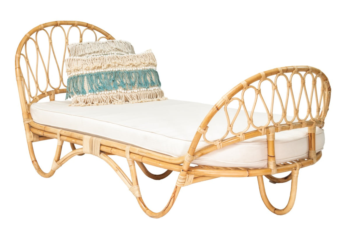 Sophia – natural materials bed, boho furniture from Bali