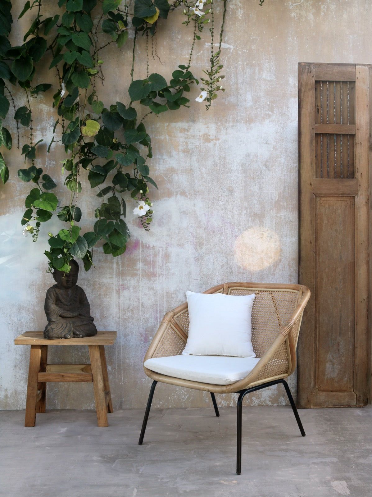 Manado chair in natural materials – boho furniture by BaliSouk
