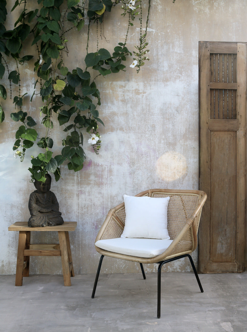 Manado chair in natural materials – handmade boho furniture from Bali