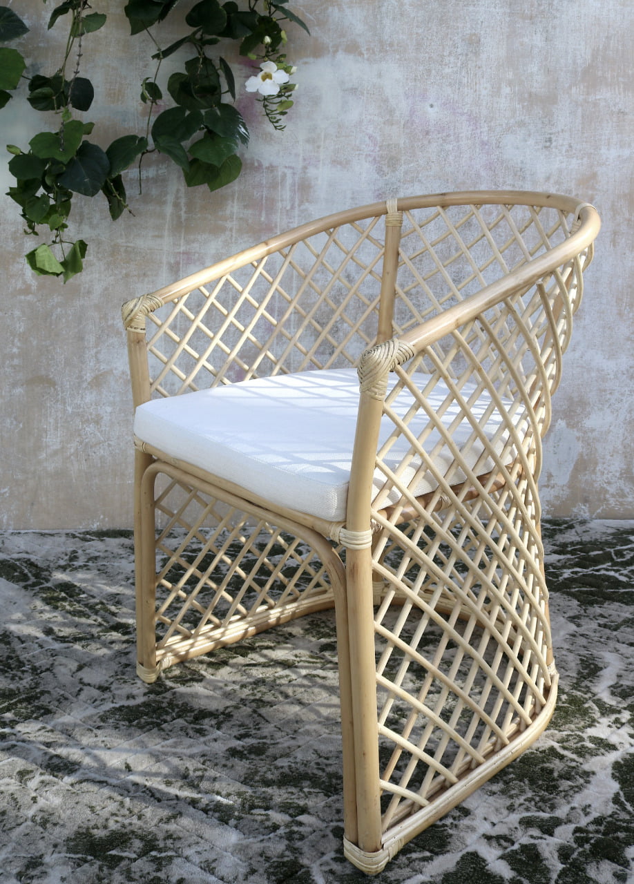 Monique Chair With Seat Cushion