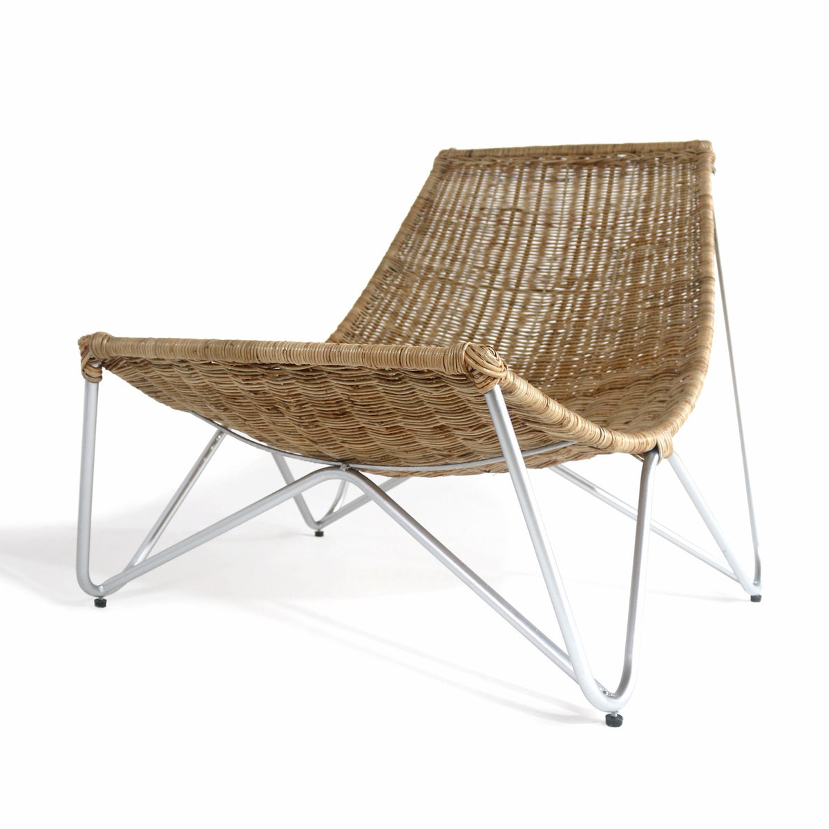 Saint Augustin sun lounger, boho furniture handmade by Balinese artisans