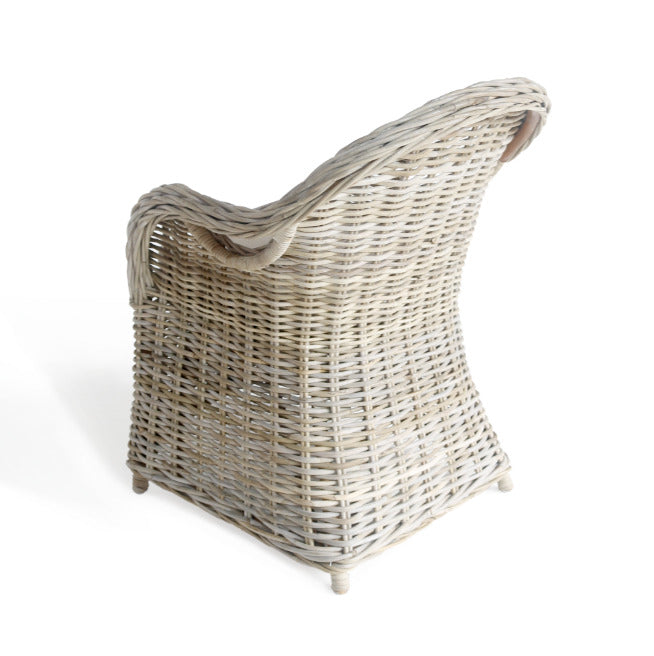 Athena armchair, boho furniture handmade by Balinese artisans