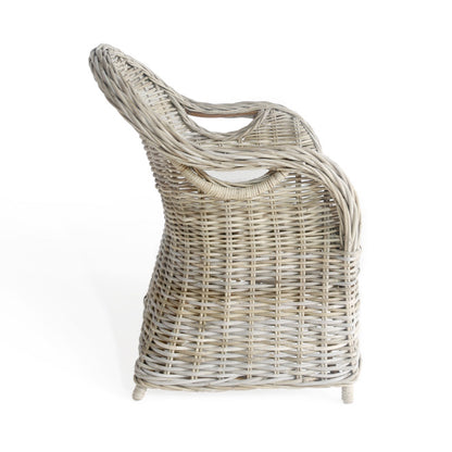 Rattan armchair – Athena, natural natural materials in boho style