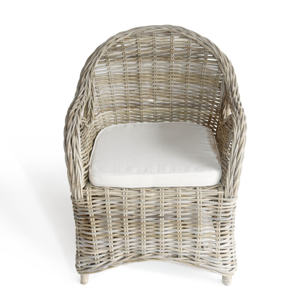 Rattan armchair Athena – handmade in Bali, boho style