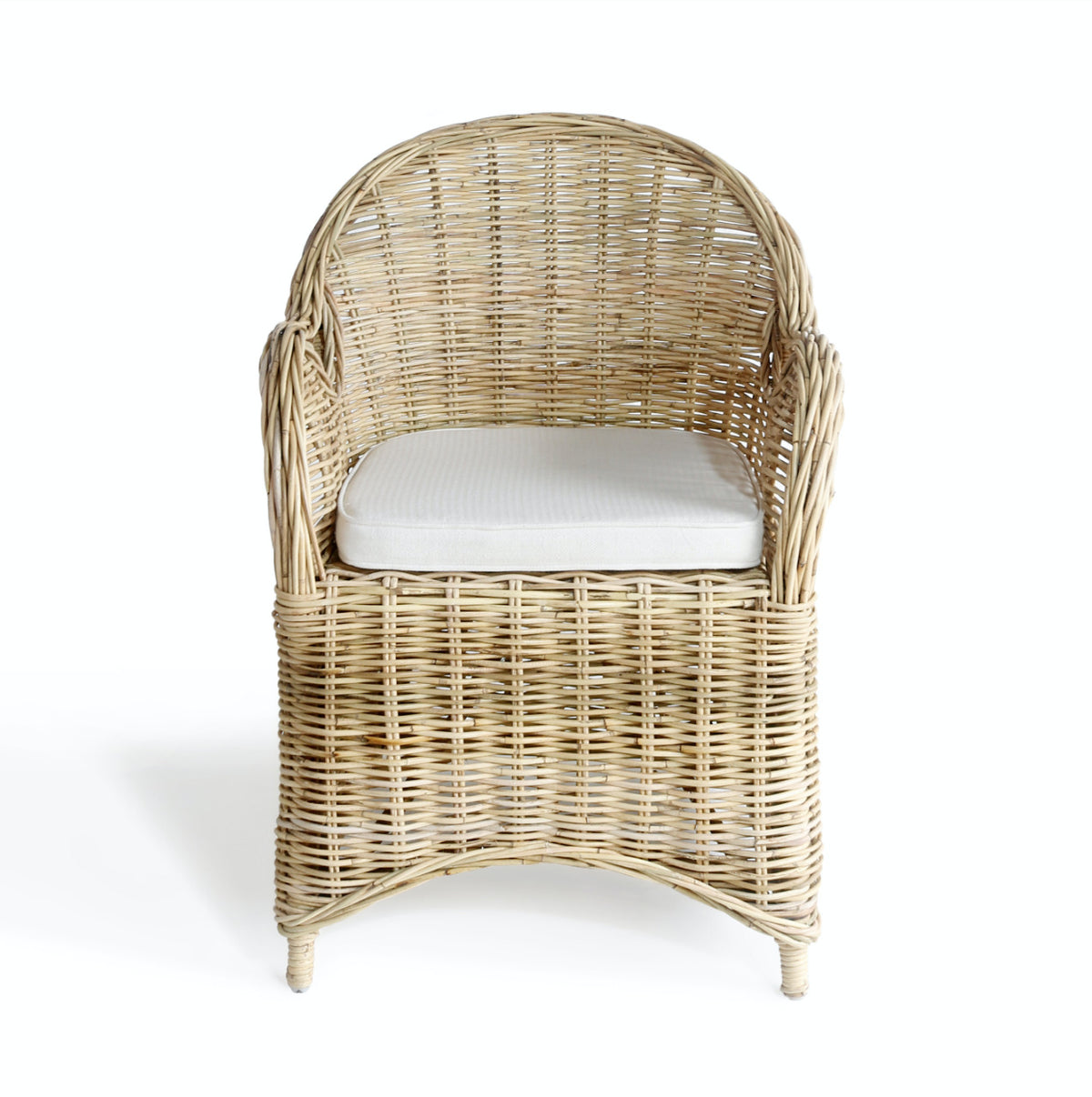 Rattan armchair – Athena, natural natural materials in boho style