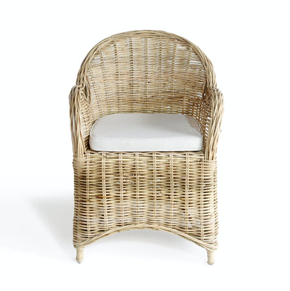 Rattan armchair – Athena, natural natural materials in boho style