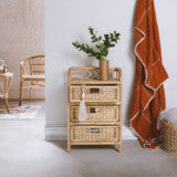 Bessy Rack With 3 Drawers