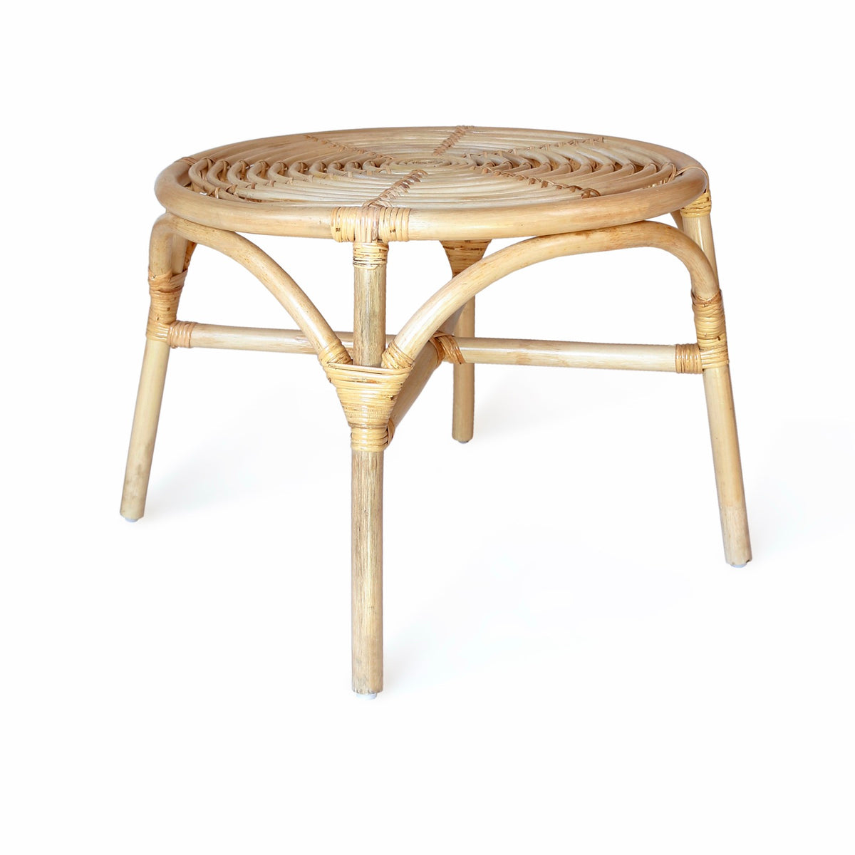 Lignano coffee table in natural materials – boho furniture by BaliSouk